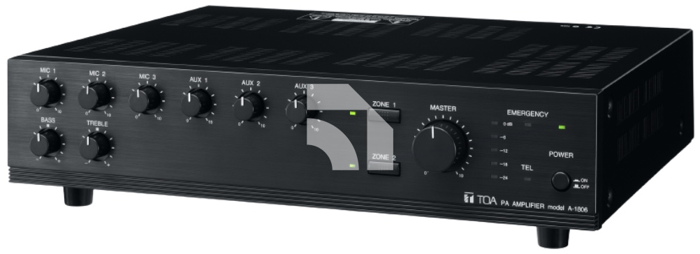 TOA A 1806 Mixer Amplifier PA System 60 Watt – DINATEK
